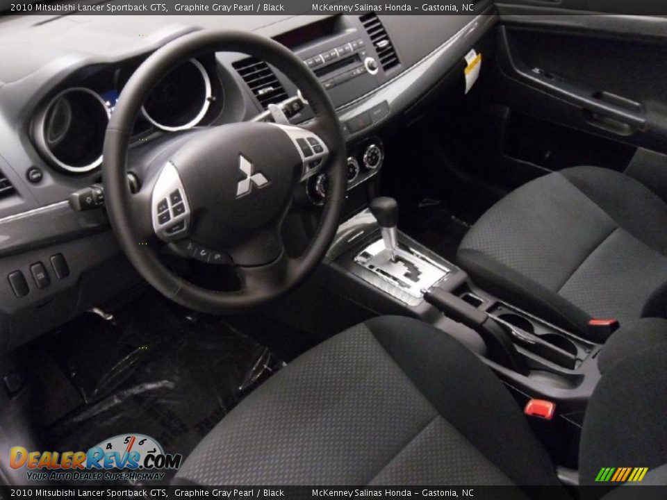 2010 Mitsubishi Lancer Sportback GTS Graphite Gray Pearl / Black Photo #23