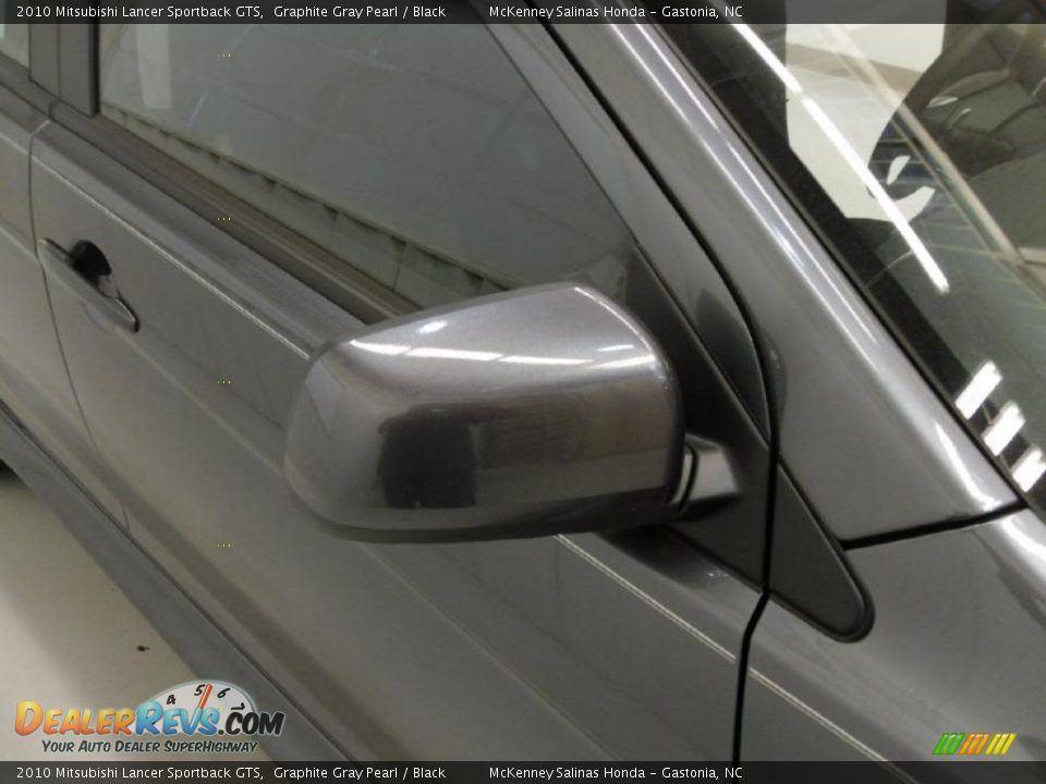 2010 Mitsubishi Lancer Sportback GTS Graphite Gray Pearl / Black Photo #27