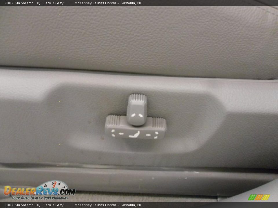 2007 Kia Sorento EX Black / Gray Photo #9