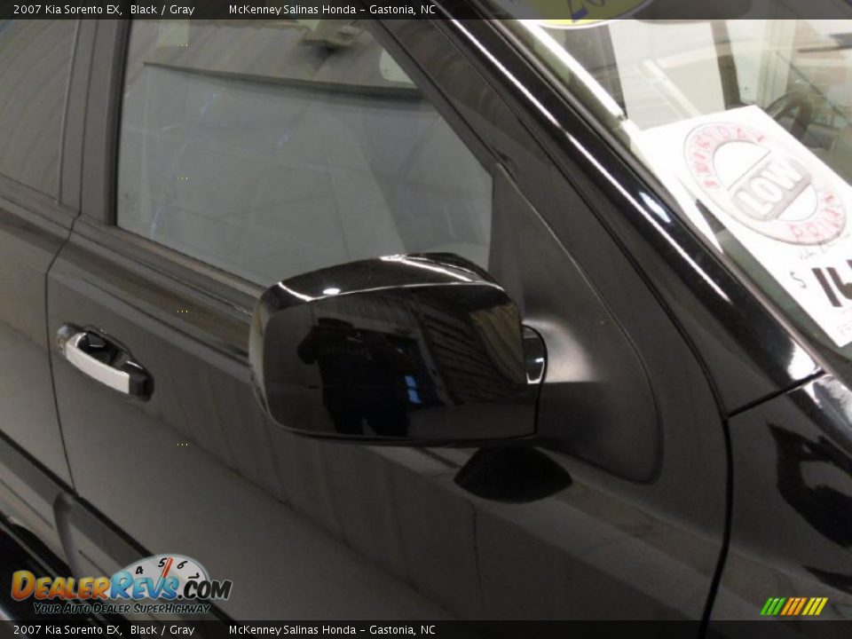 2007 Kia Sorento EX Black / Gray Photo #28