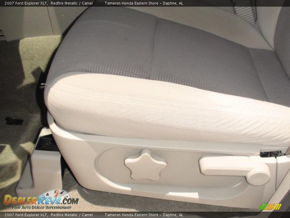 2007 Ford Explorer XLT Redfire Metallic / Camel Photo #16
