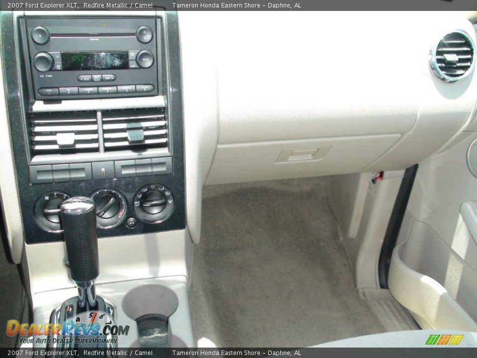 2007 Ford Explorer XLT Redfire Metallic / Camel Photo #20