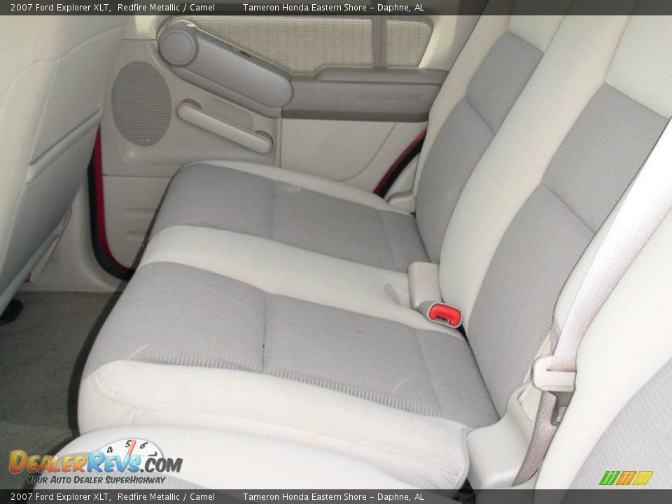2007 Ford Explorer XLT Redfire Metallic / Camel Photo #27