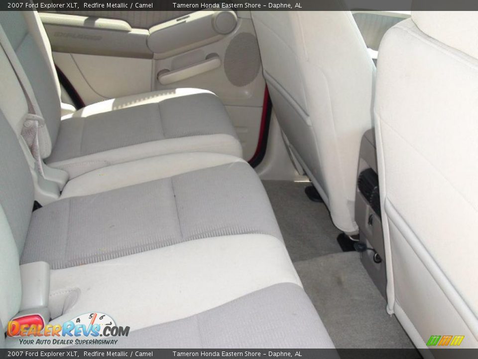 2007 Ford Explorer XLT Redfire Metallic / Camel Photo #29