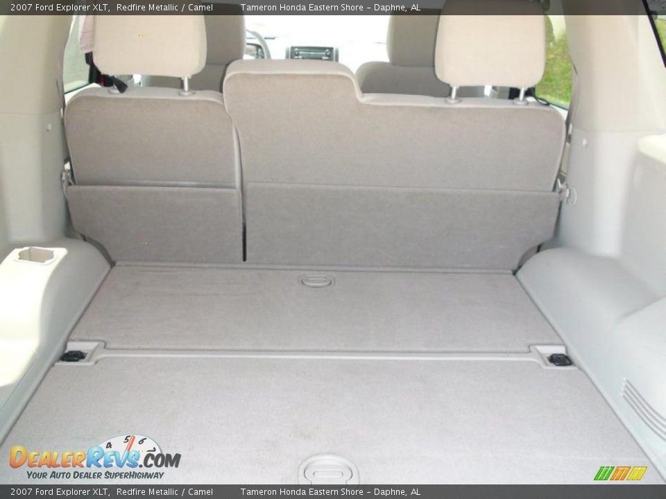 2007 Ford Explorer XLT Redfire Metallic / Camel Photo #31