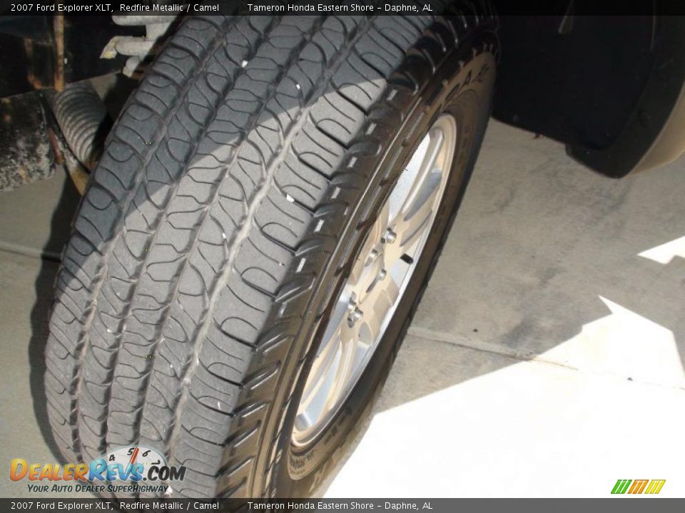 2007 Ford Explorer XLT Redfire Metallic / Camel Photo #33