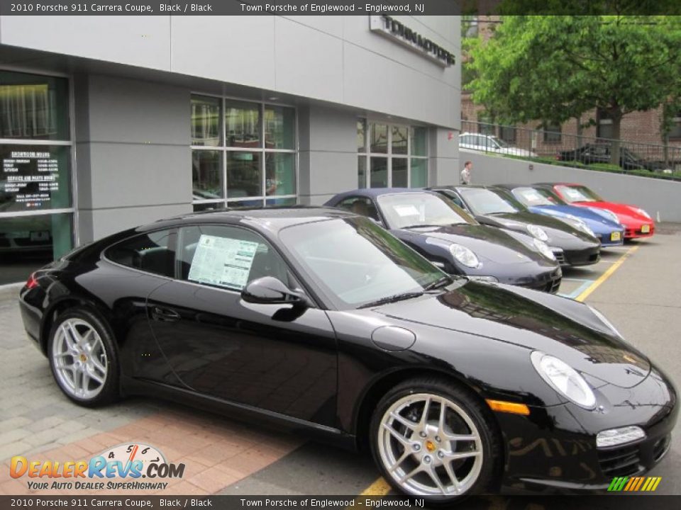 2010 Porsche 911 Carrera Coupe Black / Black Photo #1