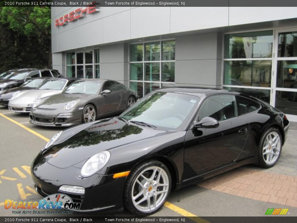 2010 Porsche 911 Carrera Coupe Black / Black Photo #3
