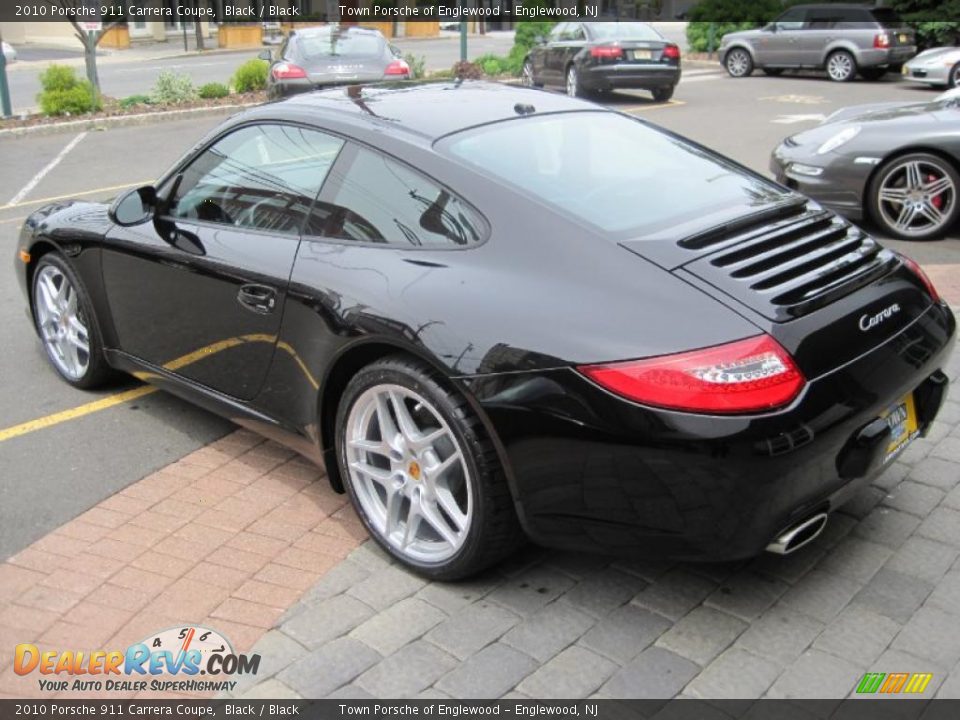 2010 Porsche 911 Carrera Coupe Black / Black Photo #5