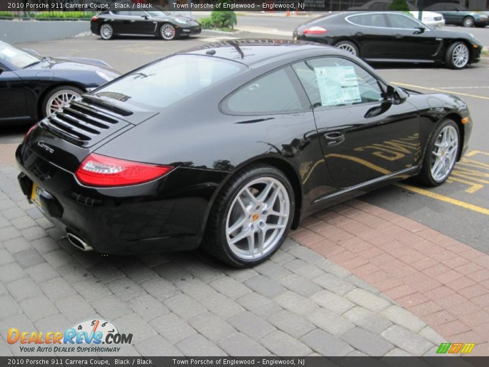 2010 Porsche 911 Carrera Coupe Black / Black Photo #7