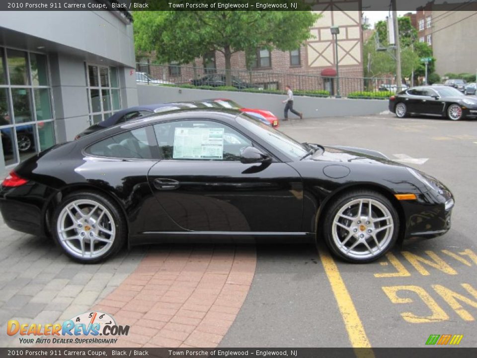 2010 Porsche 911 Carrera Coupe Black / Black Photo #8