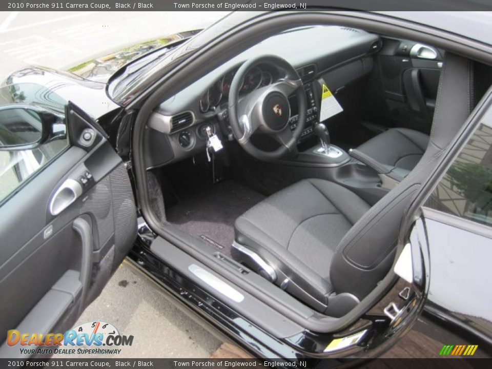 2010 Porsche 911 Carrera Coupe Black / Black Photo #9