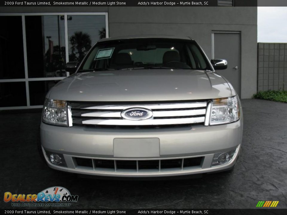 2009 Ford Taurus Limited Smokestone Metallic / Medium Light Stone Photo #3