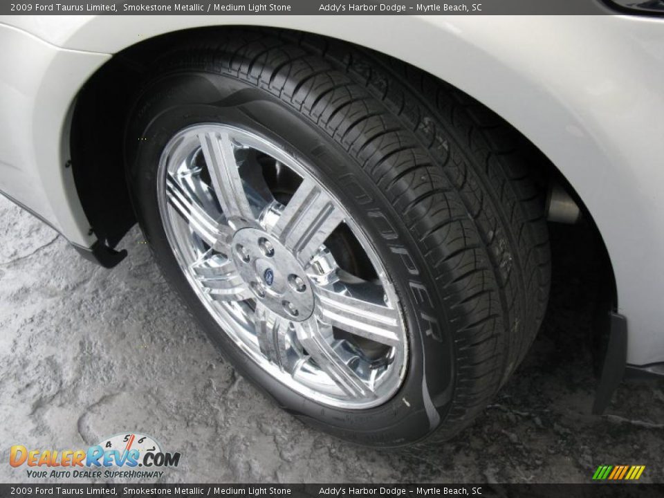 2009 Ford Taurus Limited Smokestone Metallic / Medium Light Stone Photo #8