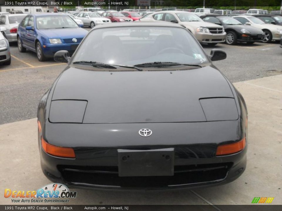 1991 Toyota MR2 Coupe Black / Black Photo #1