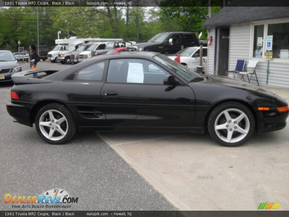 1991 Toyota MR2 Coupe Black / Black Photo #4