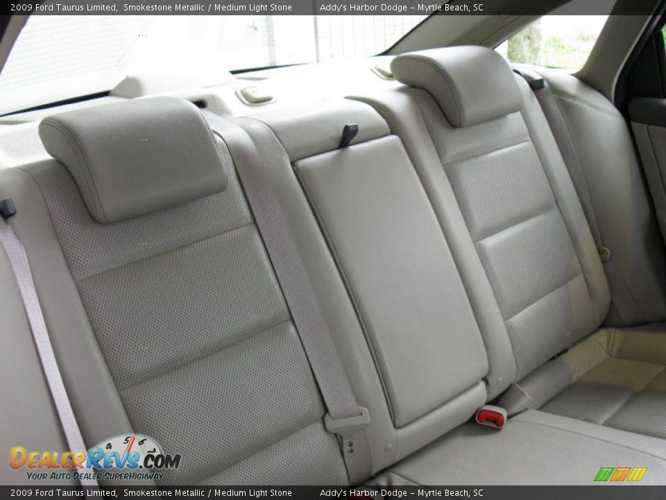 2009 Ford Taurus Limited Smokestone Metallic / Medium Light Stone Photo #16