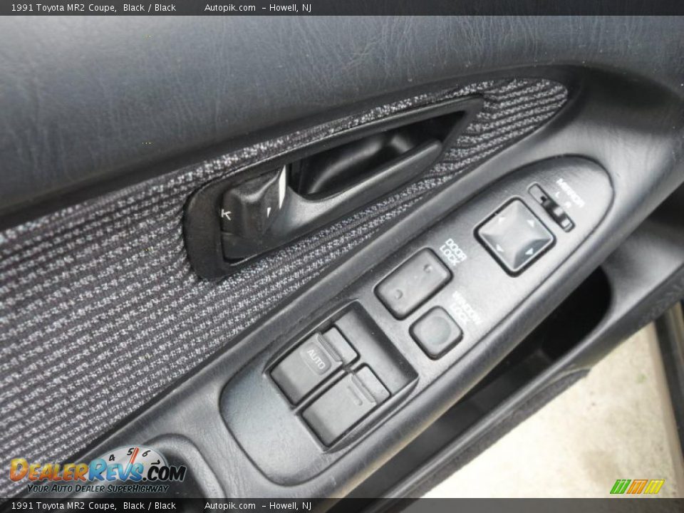 1991 Toyota MR2 Coupe Black / Black Photo #10