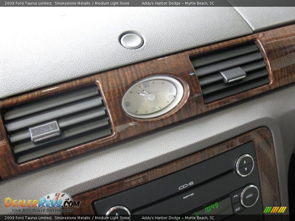 2009 Ford Taurus Limited Smokestone Metallic / Medium Light Stone Photo #21