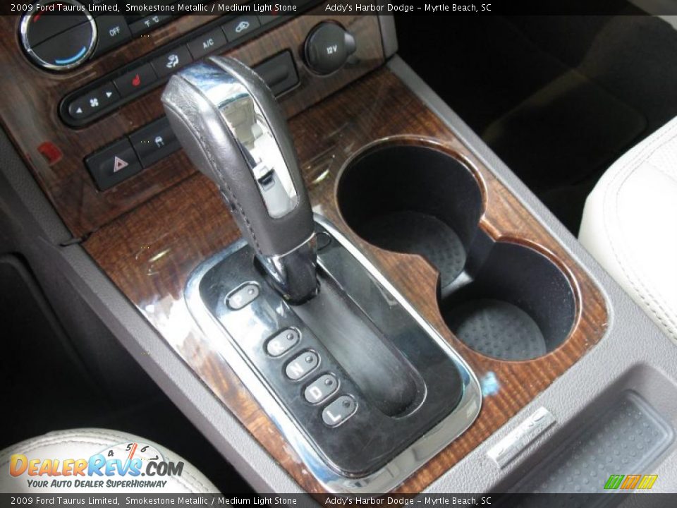 2009 Ford Taurus Limited Smokestone Metallic / Medium Light Stone Photo #23