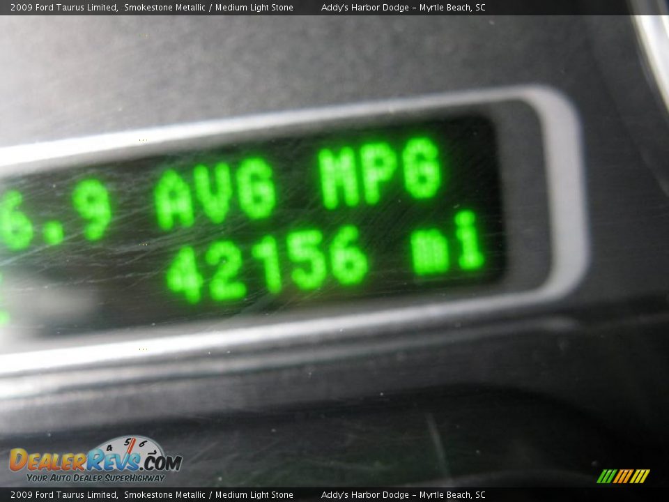 2009 Ford Taurus Limited Smokestone Metallic / Medium Light Stone Photo #24