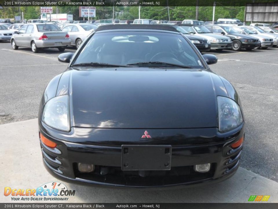 2001 Mitsubishi Eclipse Spyder GT Kalapana Black / Black Photo #2