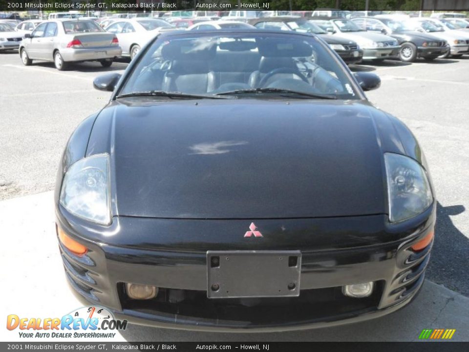 2001 Mitsubishi Eclipse Spyder GT Kalapana Black / Black Photo #10