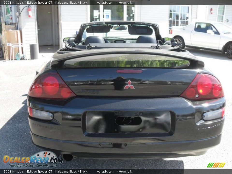 2001 Mitsubishi Eclipse Spyder GT Kalapana Black / Black Photo #14