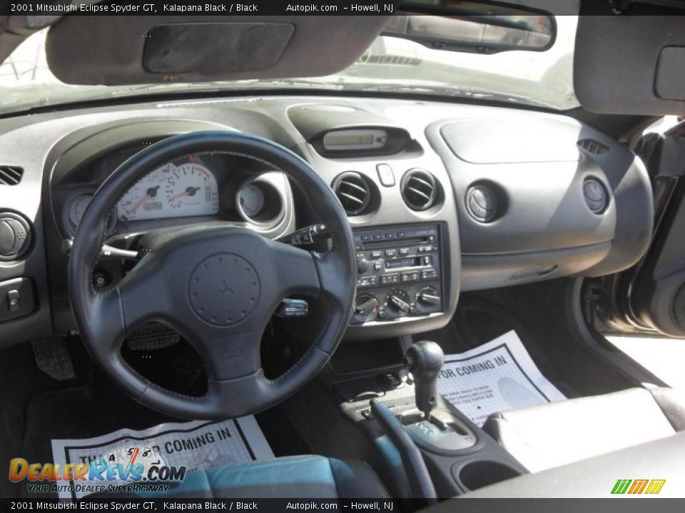 2001 Mitsubishi Eclipse Spyder GT Kalapana Black / Black Photo #20