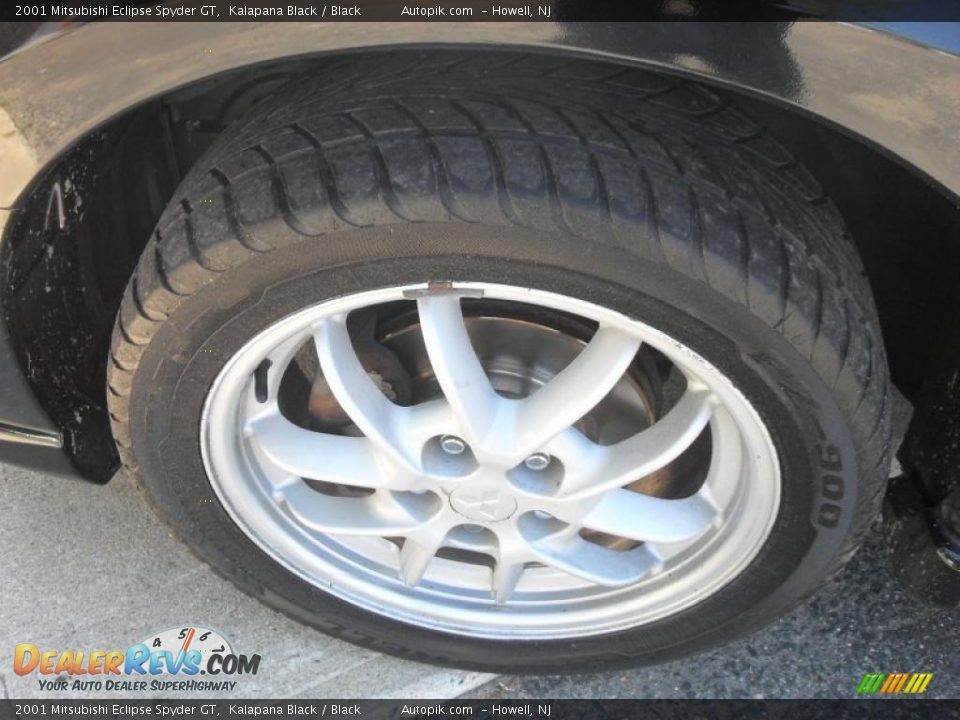2001 Mitsubishi Eclipse Spyder GT Kalapana Black / Black Photo #23