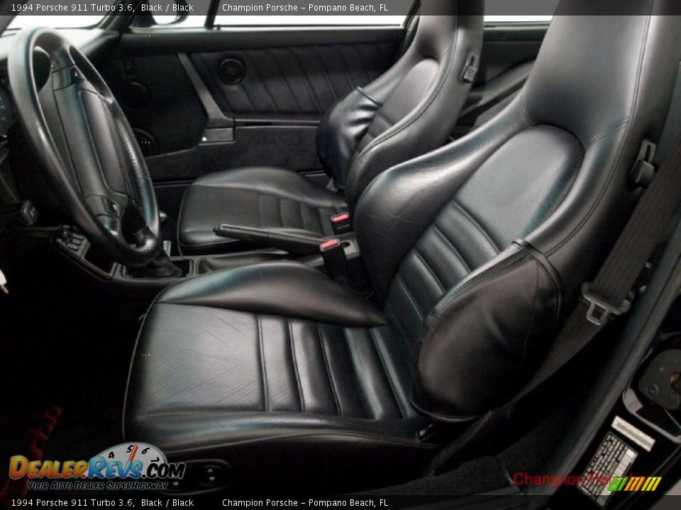 Front Seat of 1994 Porsche 911 Turbo 3.6 Photo #15