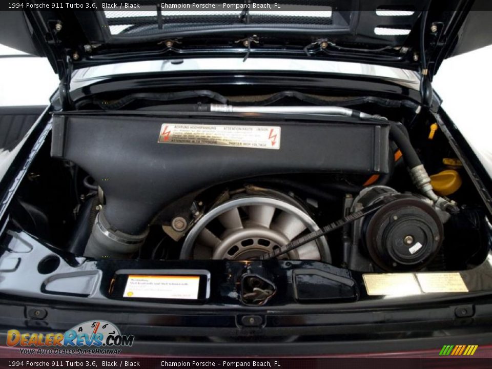 1994 Porsche 911 Turbo 3.6 3.6 Liter Turbocharged OHC 12 Valve Flat 6 Cylinder Engine Photo #19