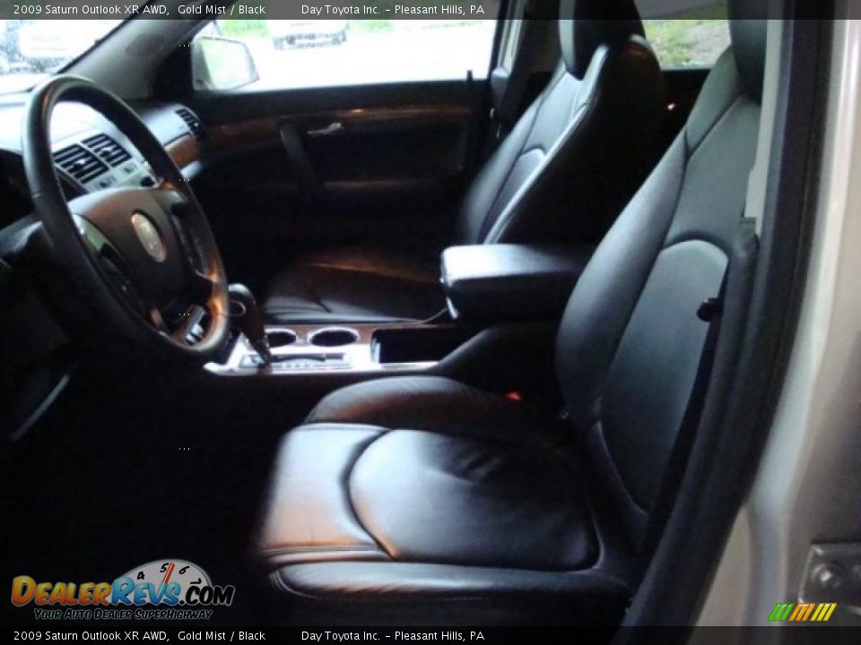 2009 Saturn Outlook XR AWD Gold Mist / Black Photo #8