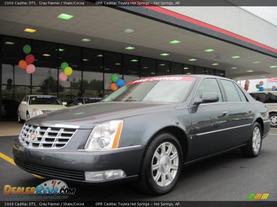 2009 Cadillac DTS Gray Flannel / Shale/Cocoa Photo #1