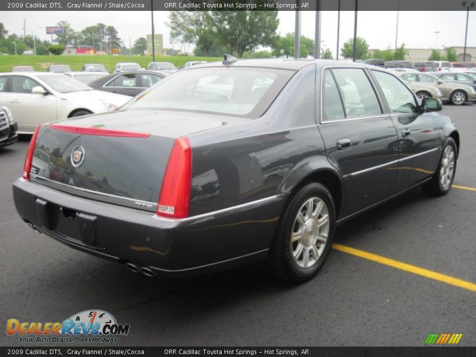 2009 Cadillac DTS Gray Flannel / Shale/Cocoa Photo #6