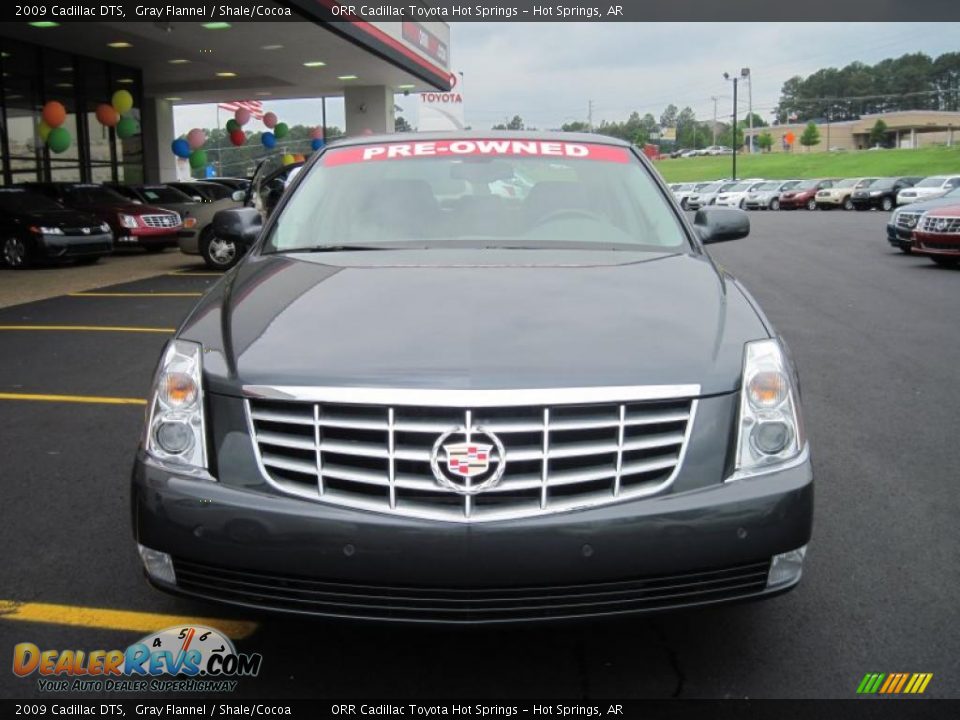2009 Cadillac DTS Gray Flannel / Shale/Cocoa Photo #7