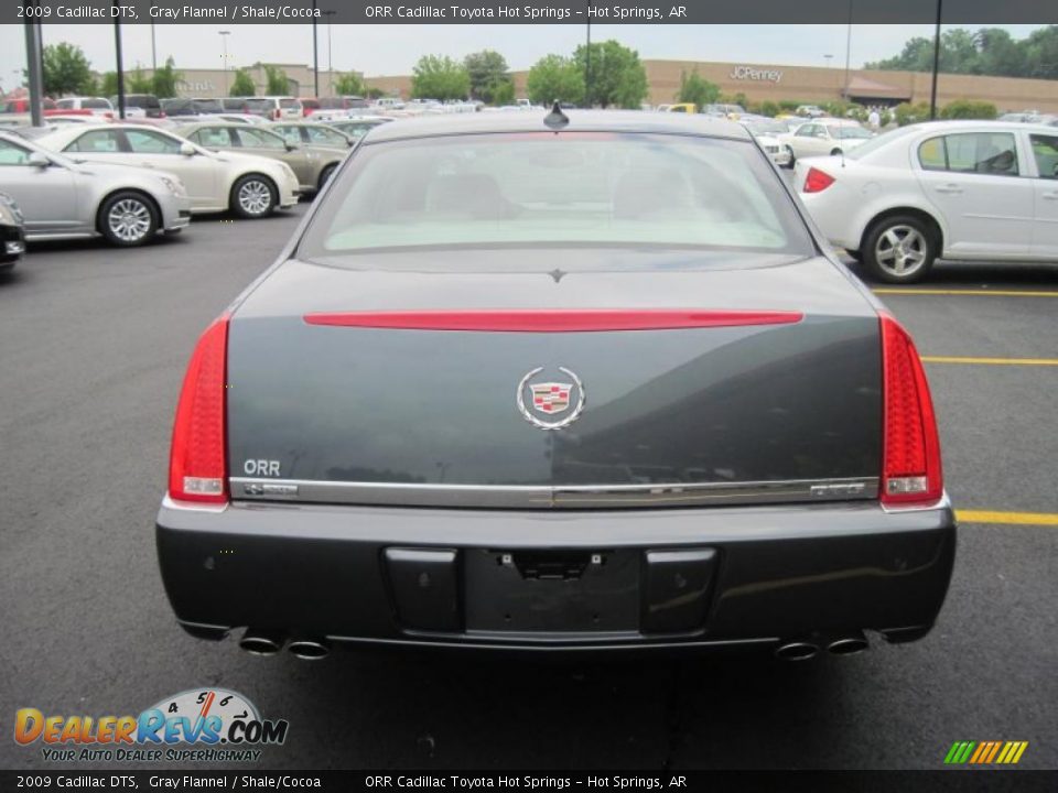 2009 Cadillac DTS Gray Flannel / Shale/Cocoa Photo #8
