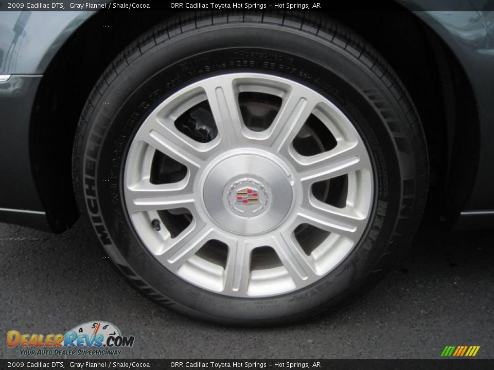2009 Cadillac DTS Gray Flannel / Shale/Cocoa Photo #13