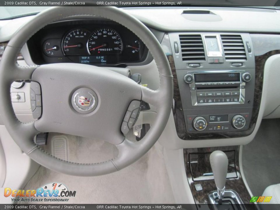 2009 Cadillac DTS Gray Flannel / Shale/Cocoa Photo #14
