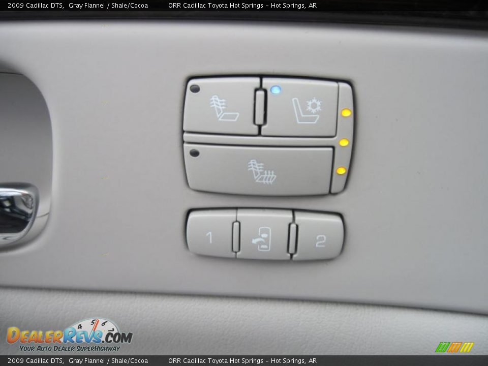 2009 Cadillac DTS Gray Flannel / Shale/Cocoa Photo #15
