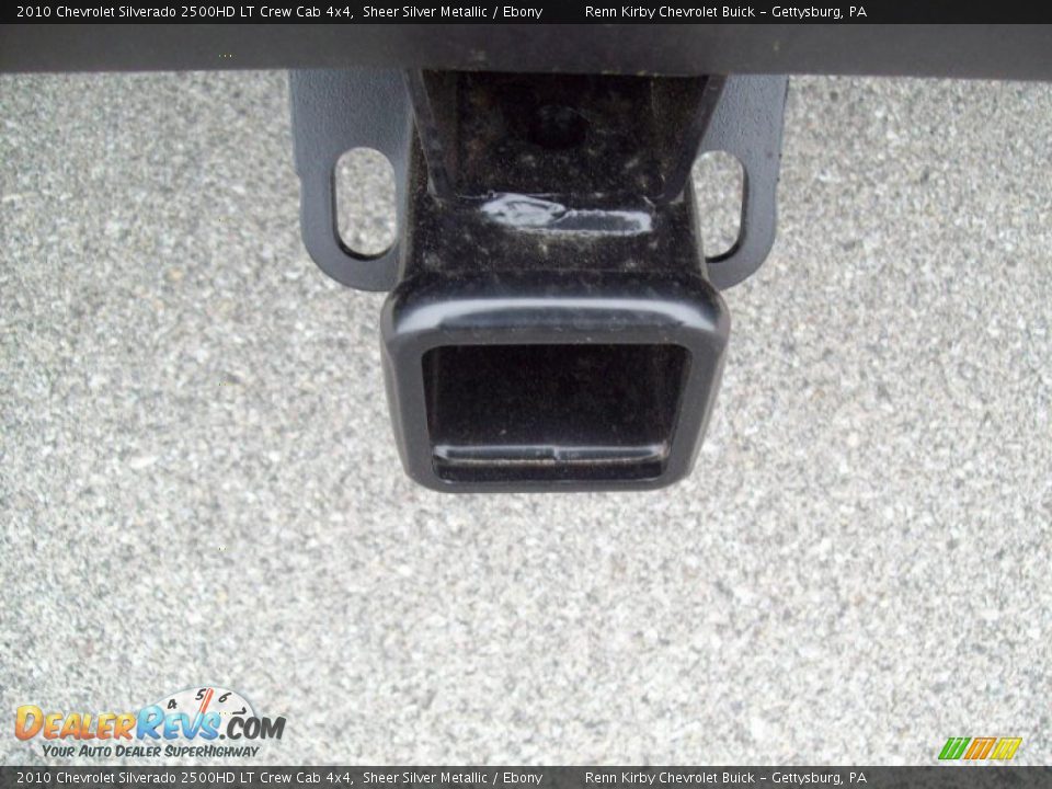 2010 Chevrolet Silverado 2500HD LT Crew Cab 4x4 Sheer Silver Metallic / Ebony Photo #7