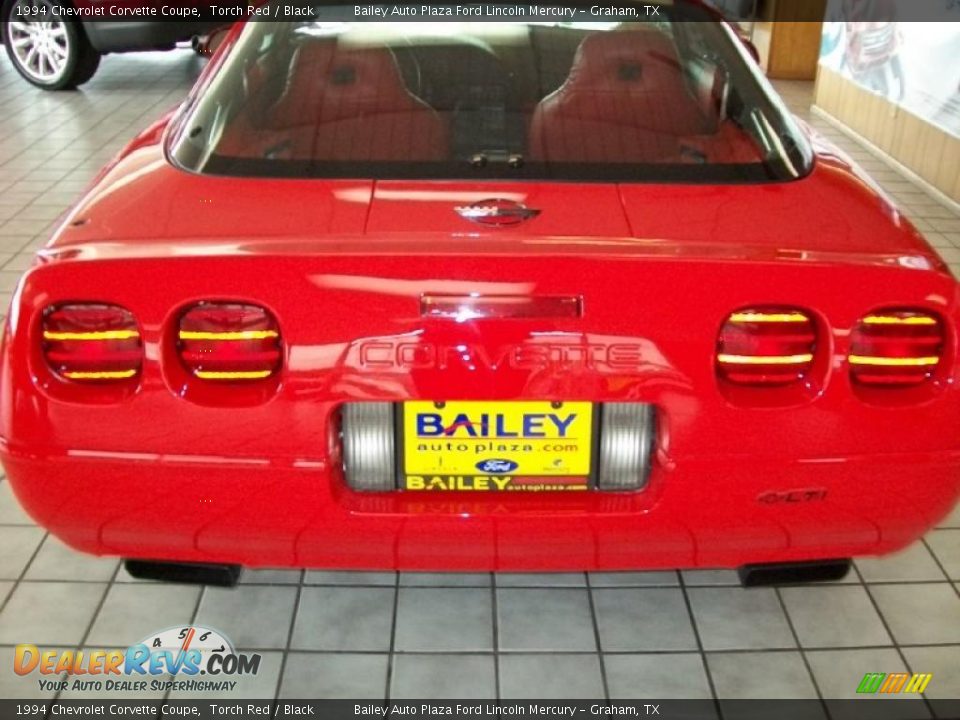 1994 Chevrolet Corvette Coupe Torch Red / Black Photo #4