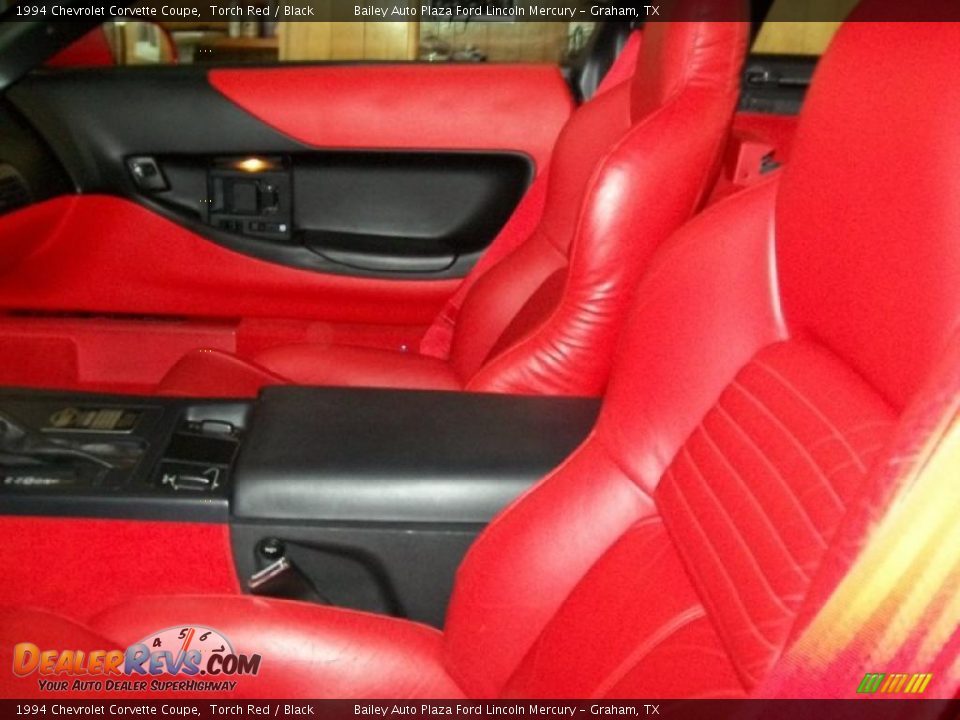 1994 Chevrolet Corvette Coupe Torch Red / Black Photo #5