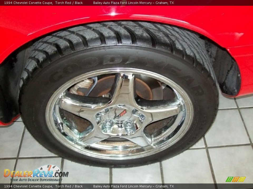 1994 Chevrolet Corvette Coupe Torch Red / Black Photo #6