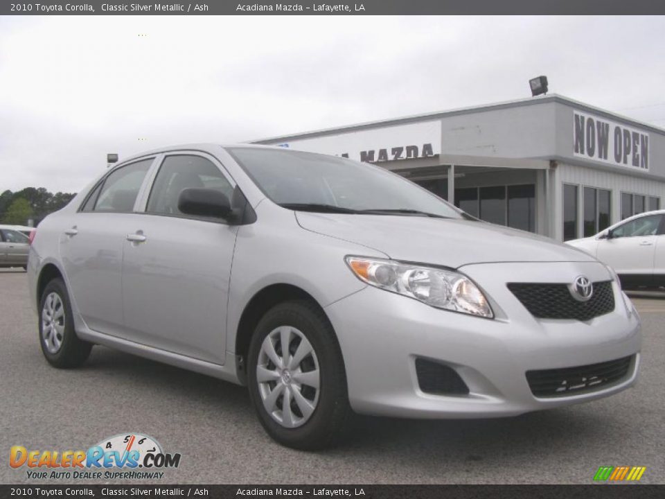 2010 Toyota Corolla Classic Silver Metallic / Ash Photo #1