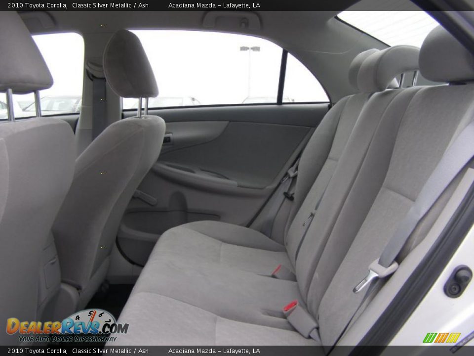 2010 Toyota Corolla Classic Silver Metallic / Ash Photo #10