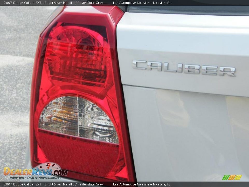 2007 Dodge Caliber SXT Bright Silver Metallic / Pastel Slate Gray Photo #10