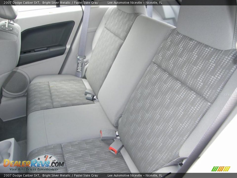2007 Dodge Caliber SXT Bright Silver Metallic / Pastel Slate Gray Photo #21