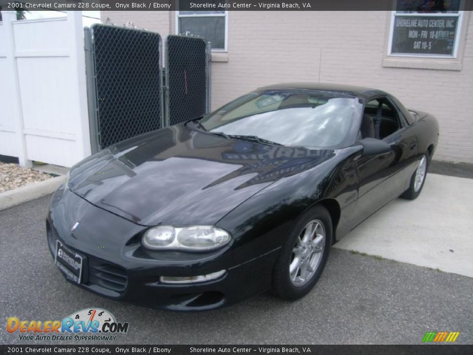2001 Chevrolet Camaro Z28 Coupe Onyx Black / Ebony Photo #1