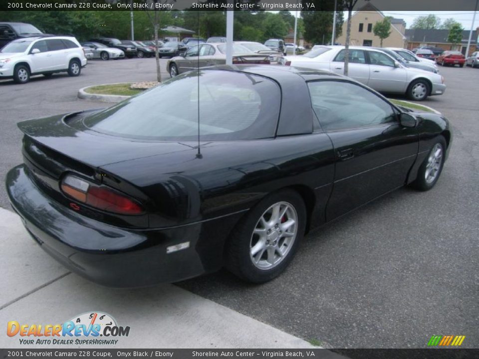 2001 Chevrolet Camaro Z28 Coupe Onyx Black / Ebony Photo #5